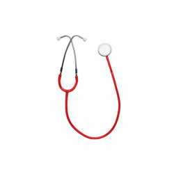 Stetoscop pentru asistente Asid Bonz - Rosu